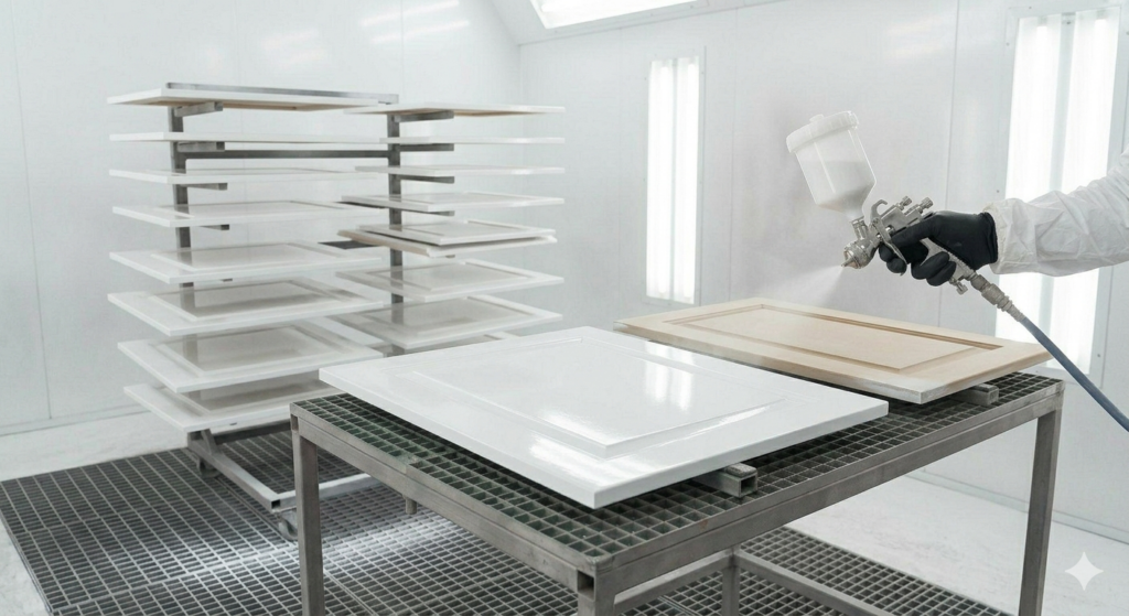 Best kitchen cabinet MDF spray painting in Darwin