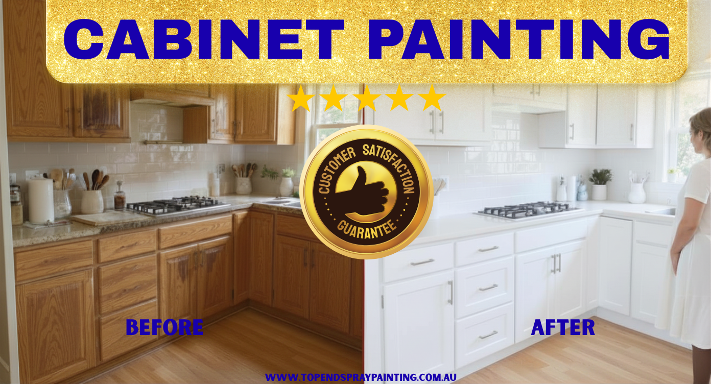 Why We Offer the Best Kitchen Cabinet MDF Spray Painting in Darwin