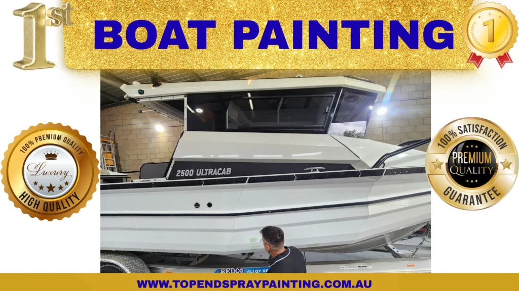 Darwin Best Boat Spraypainting