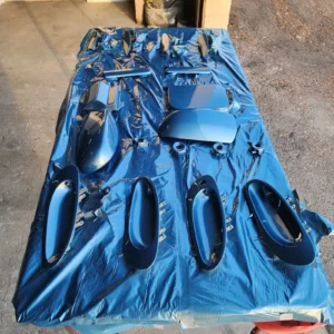 Wing mirror caps and covers resprayed to match a Ford Falcon