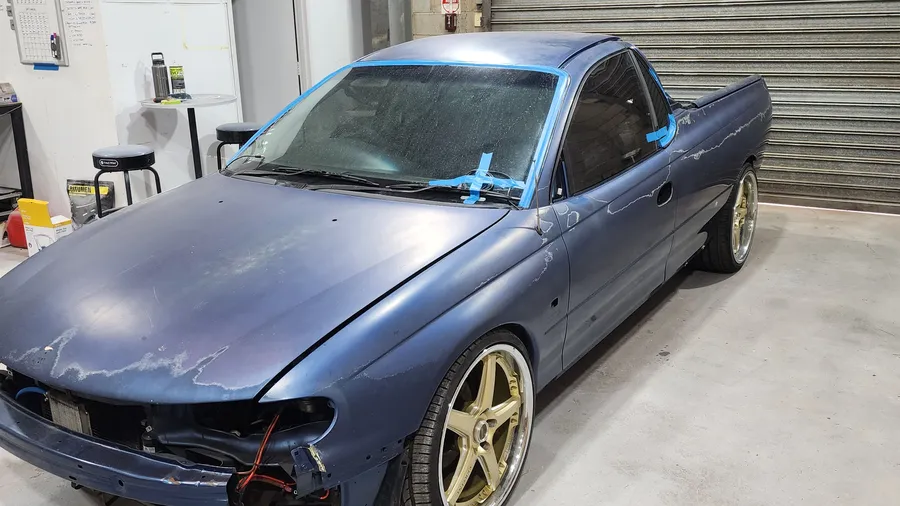 Before — automotive respray in Darwin