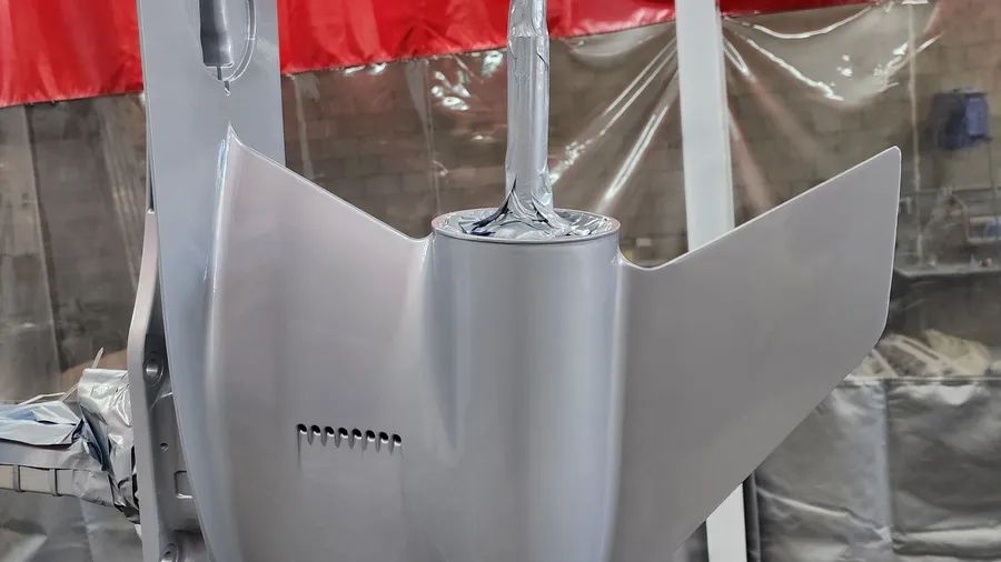 After — outboard refinishing in Darwin