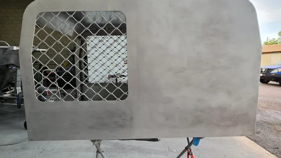 Before — parts and components painting in Darwin